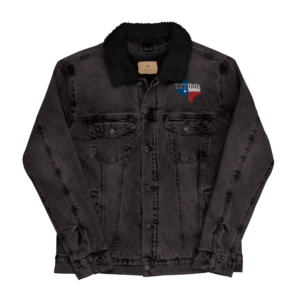 Unisex denim sherpa jacket