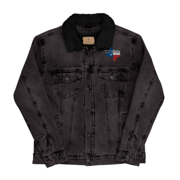 Unisex denim sherpa jacket